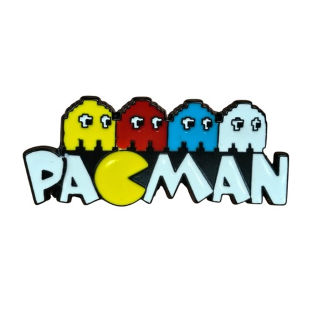 Bandai Namco Pacman Retro Arcade Ghost Logo Enamel Pin